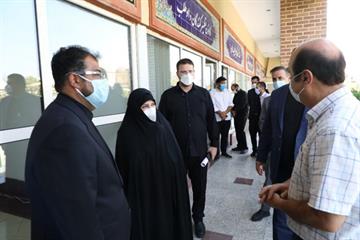 سوده نجفی عضو شورای اسلامی شهر تهران در بازدید از بهشت زهرا(س) : مردم از نحوه مدیریت بهشت زهرا(س) در بحران کرونا رضایت دارند